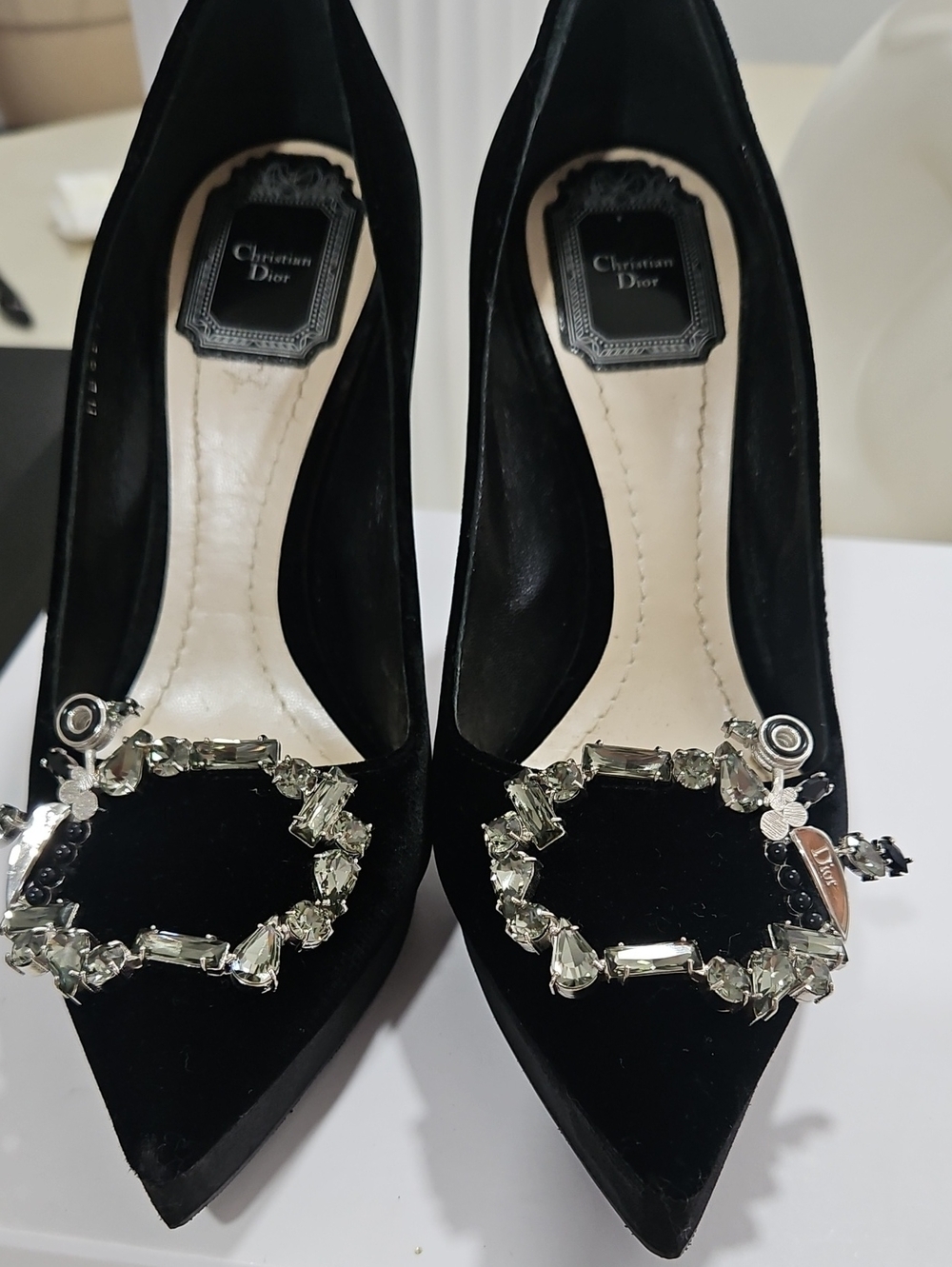 Dior Velvet Evening Pumps - Picture 6 of 7